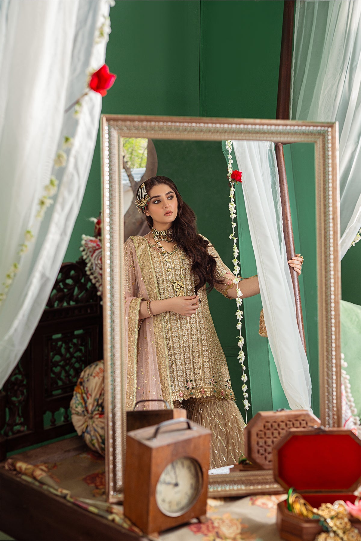 Tabya Nagma-02 - Festive Chiffon & Net Embellished Outfit