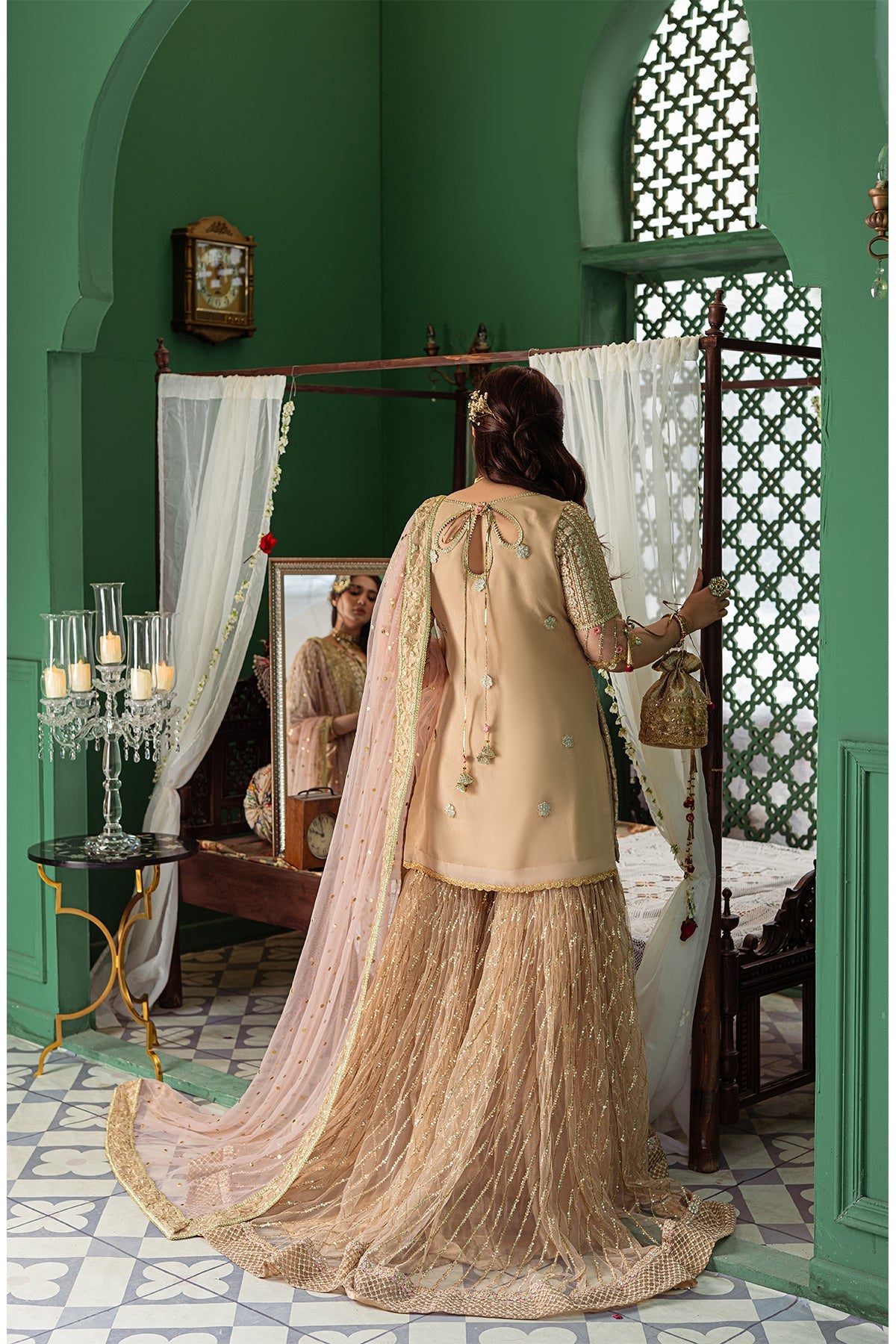 Tabya Nagma-02 - Festive Chiffon & Net Embellished Outfit