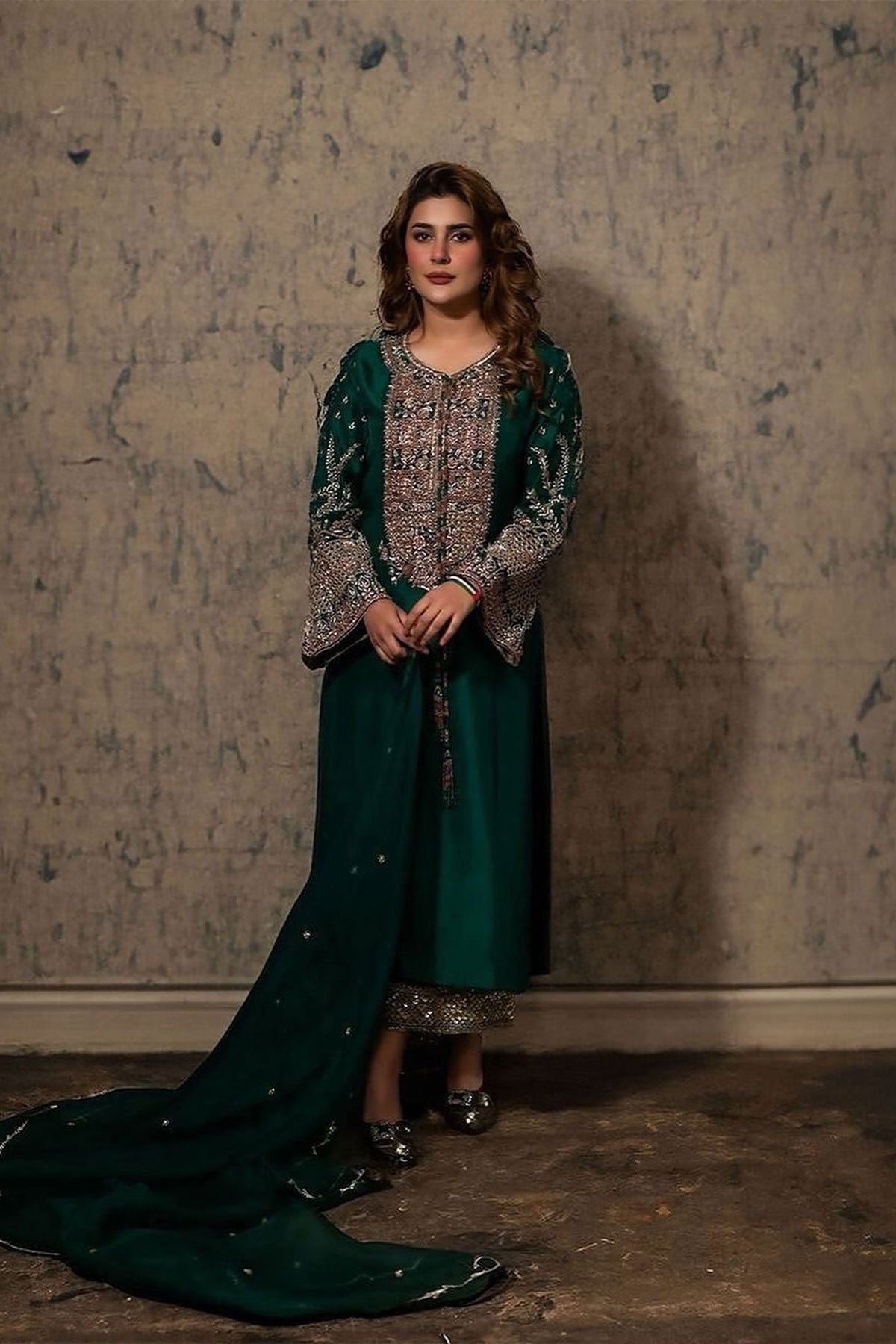 Kubra - Raw Silk 3pc Ensemble