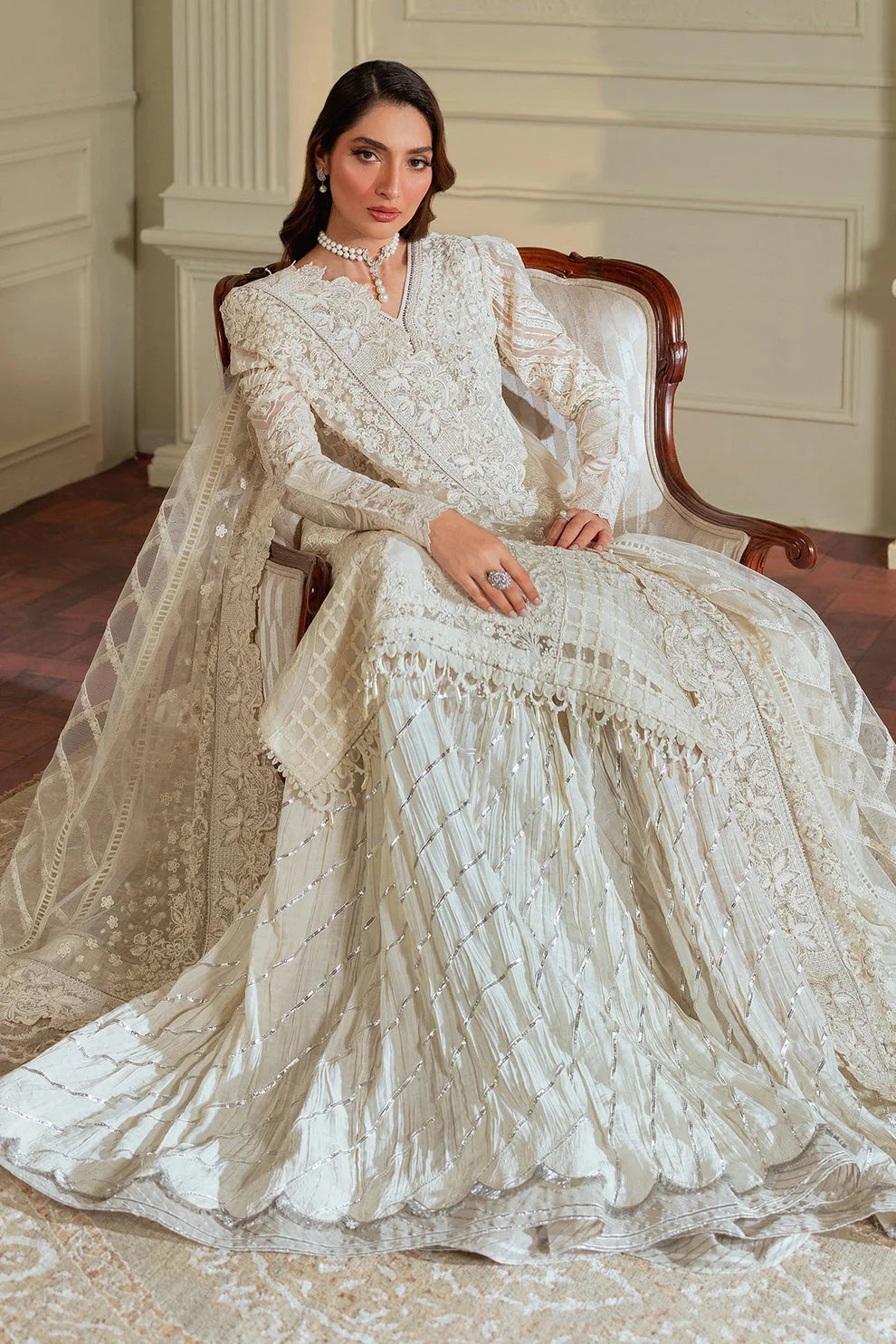 Baroque Chantelle Embroidered Chiffon CH13-02