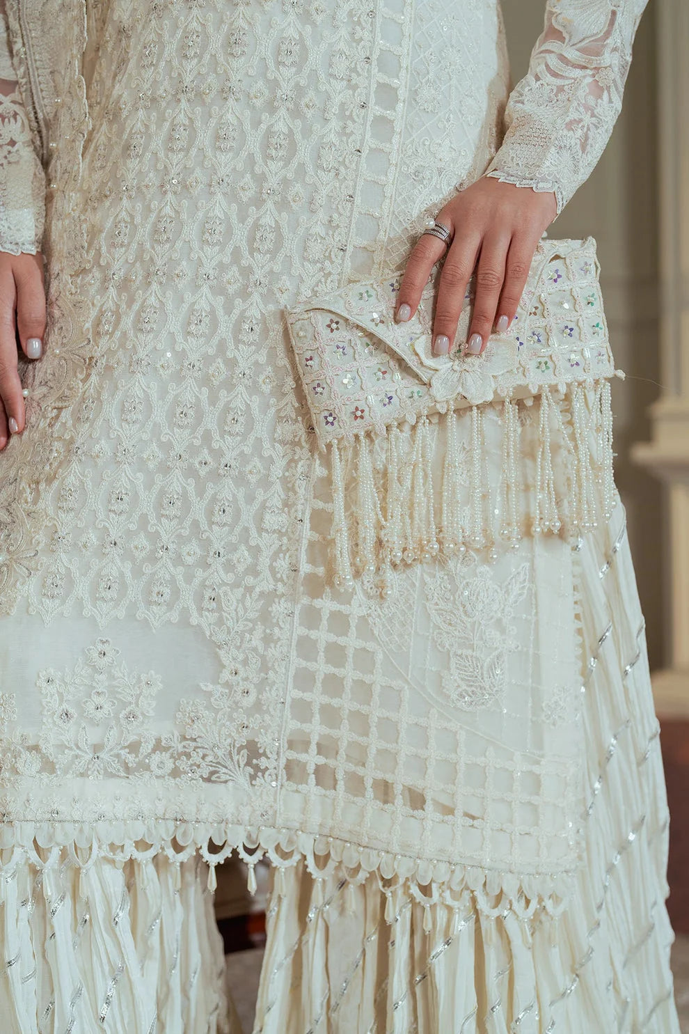 Baroque Chantelle Embroidered Chiffon CH13-02