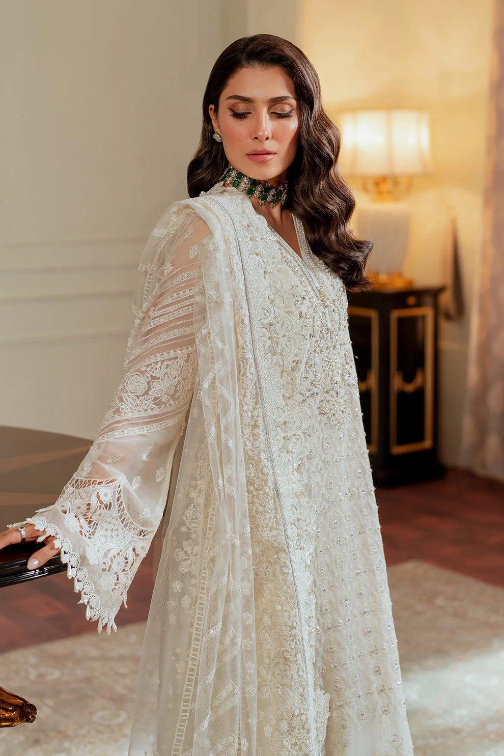 Baroque Chantelle Embroidered Chiffon CH13-02