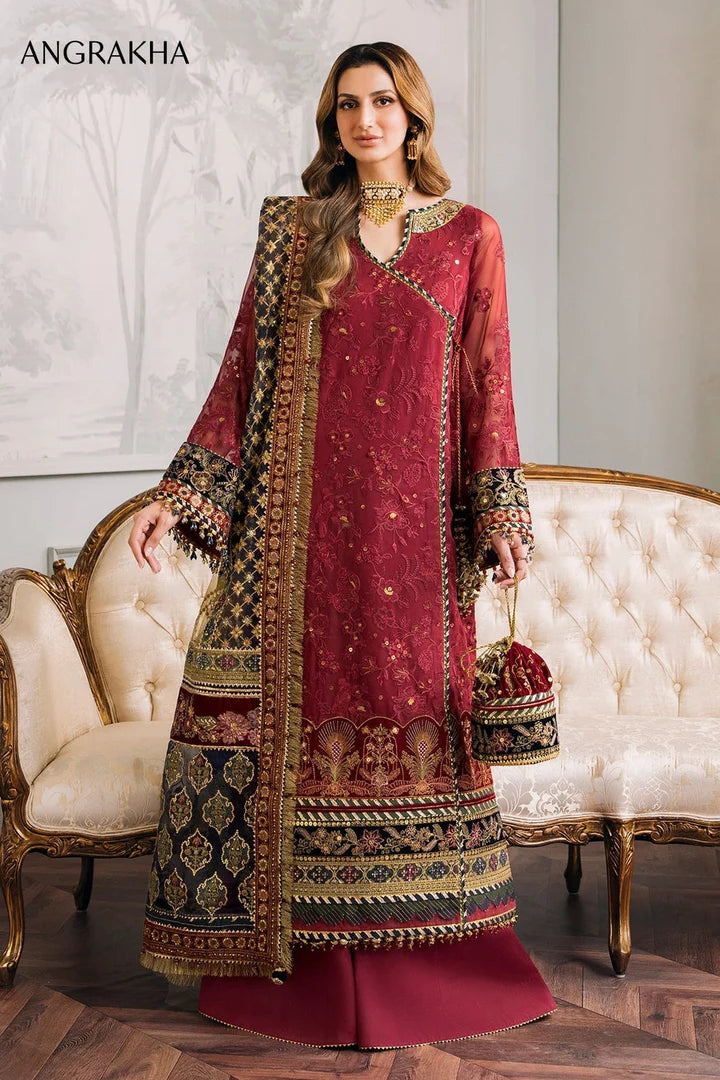 Baroque Embroidered Chiffon CH12-07