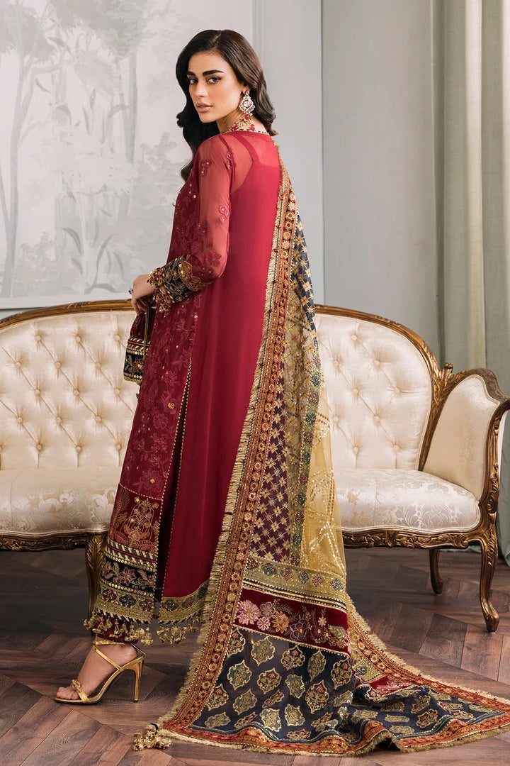 Baroque Embroidered Chiffon CH12-07