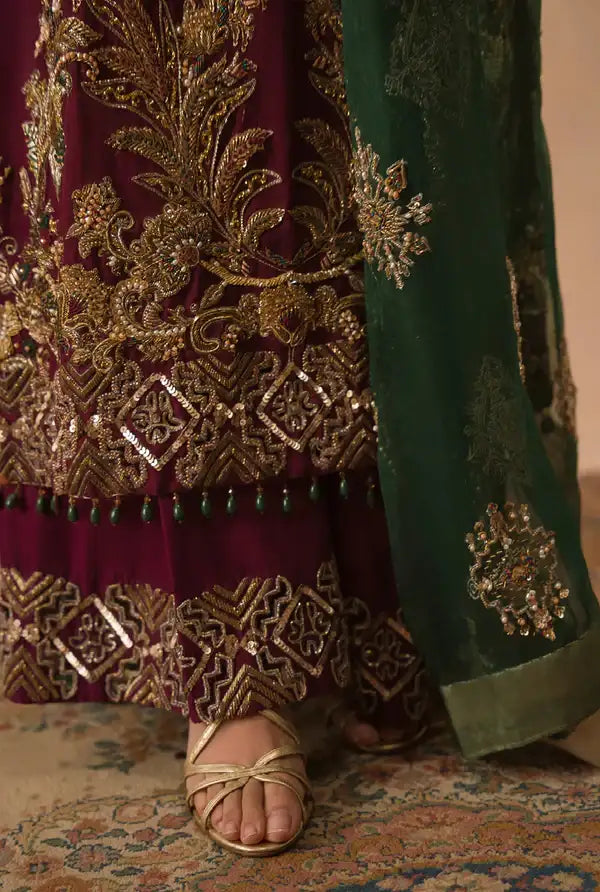 Burgundy Dusk - Abeera Usman