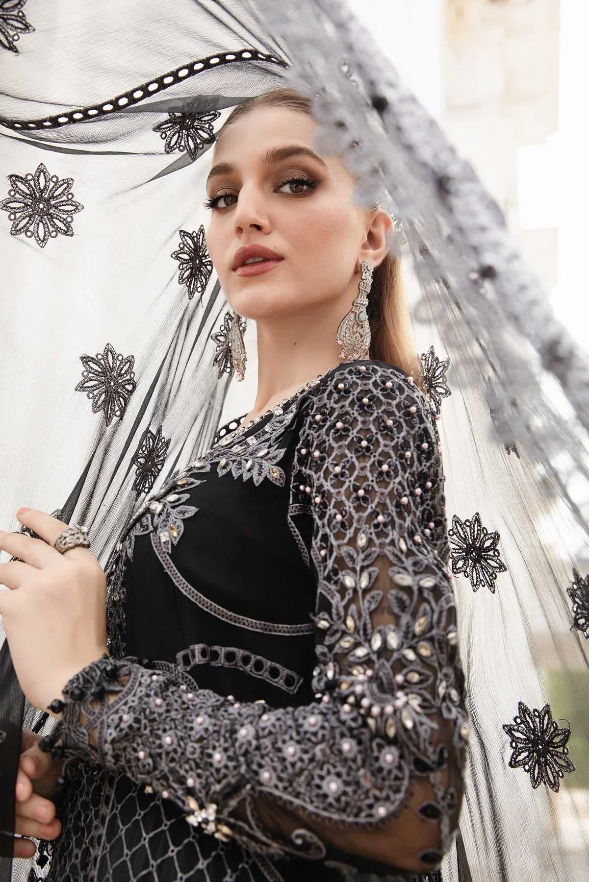 Maria.B Chiffons MPC-24-101 | Black