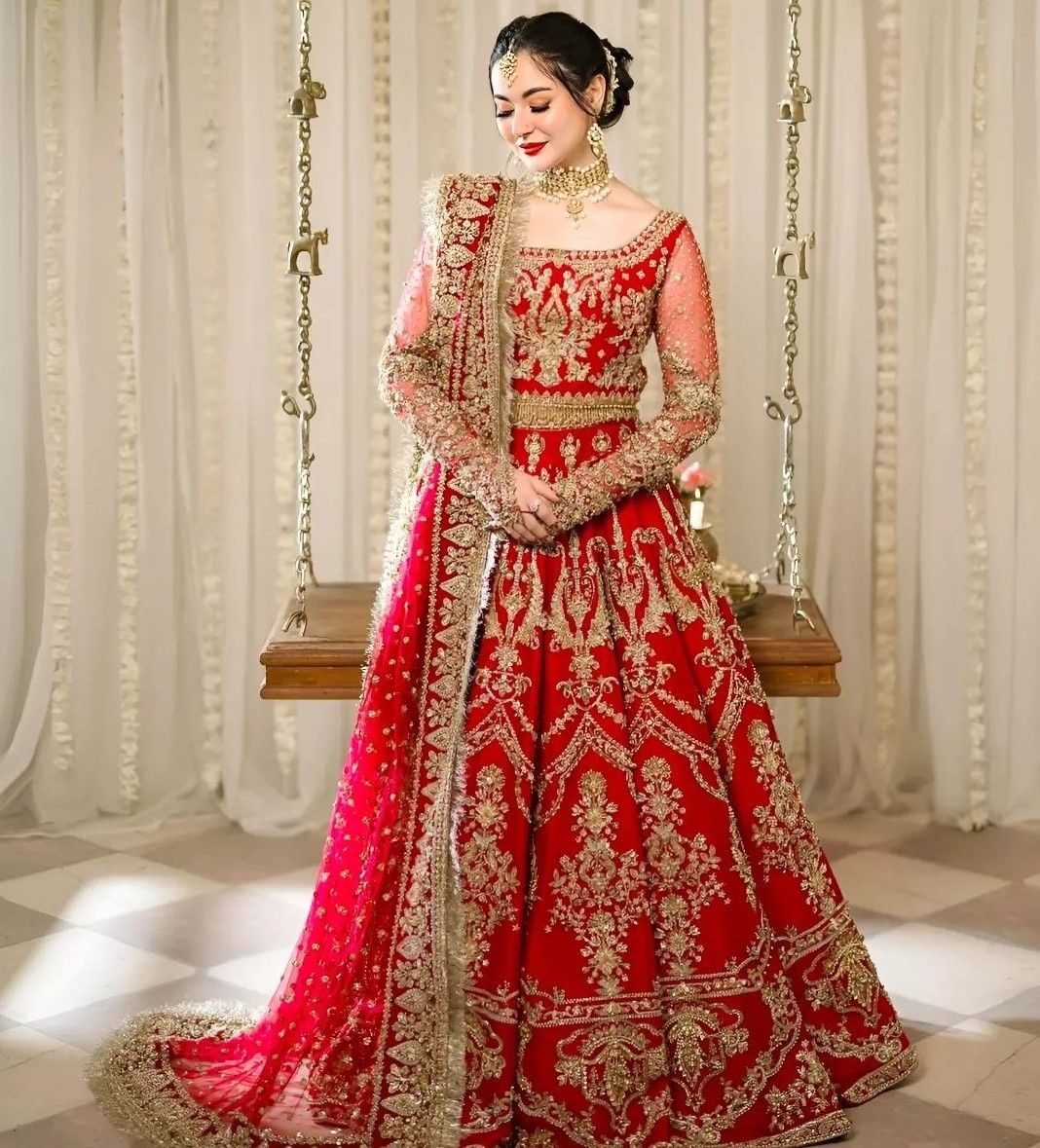 Faiza Saqlain - Couture Bridal Lehenga