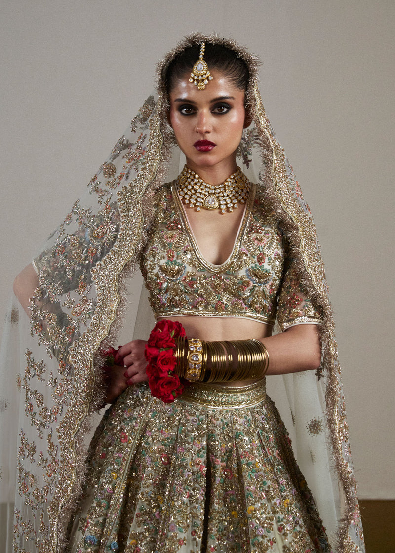 Sawara - Ivory Lehnga
