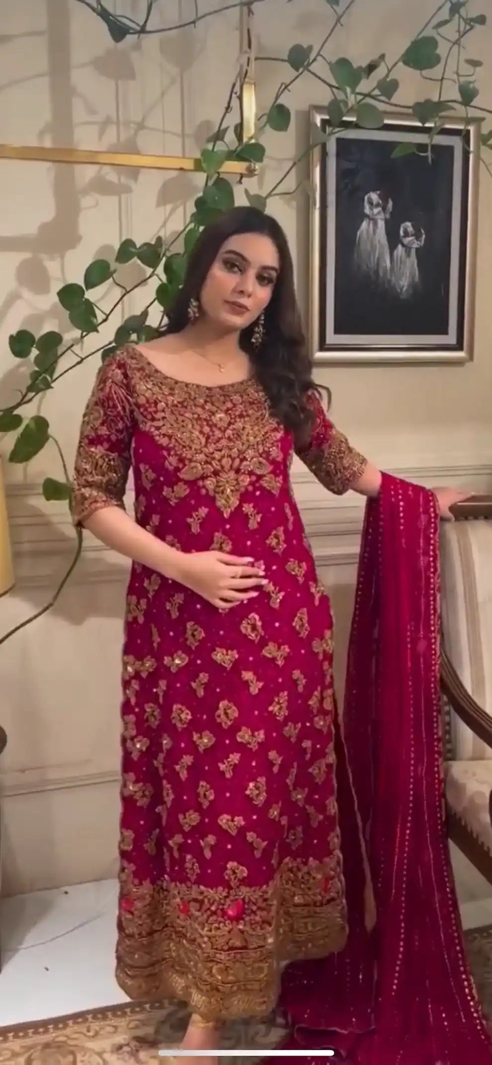 Haris Shakeel Brides - Faushia Pink