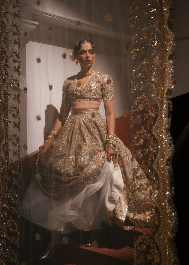 Sawara - Ivory Lehnga