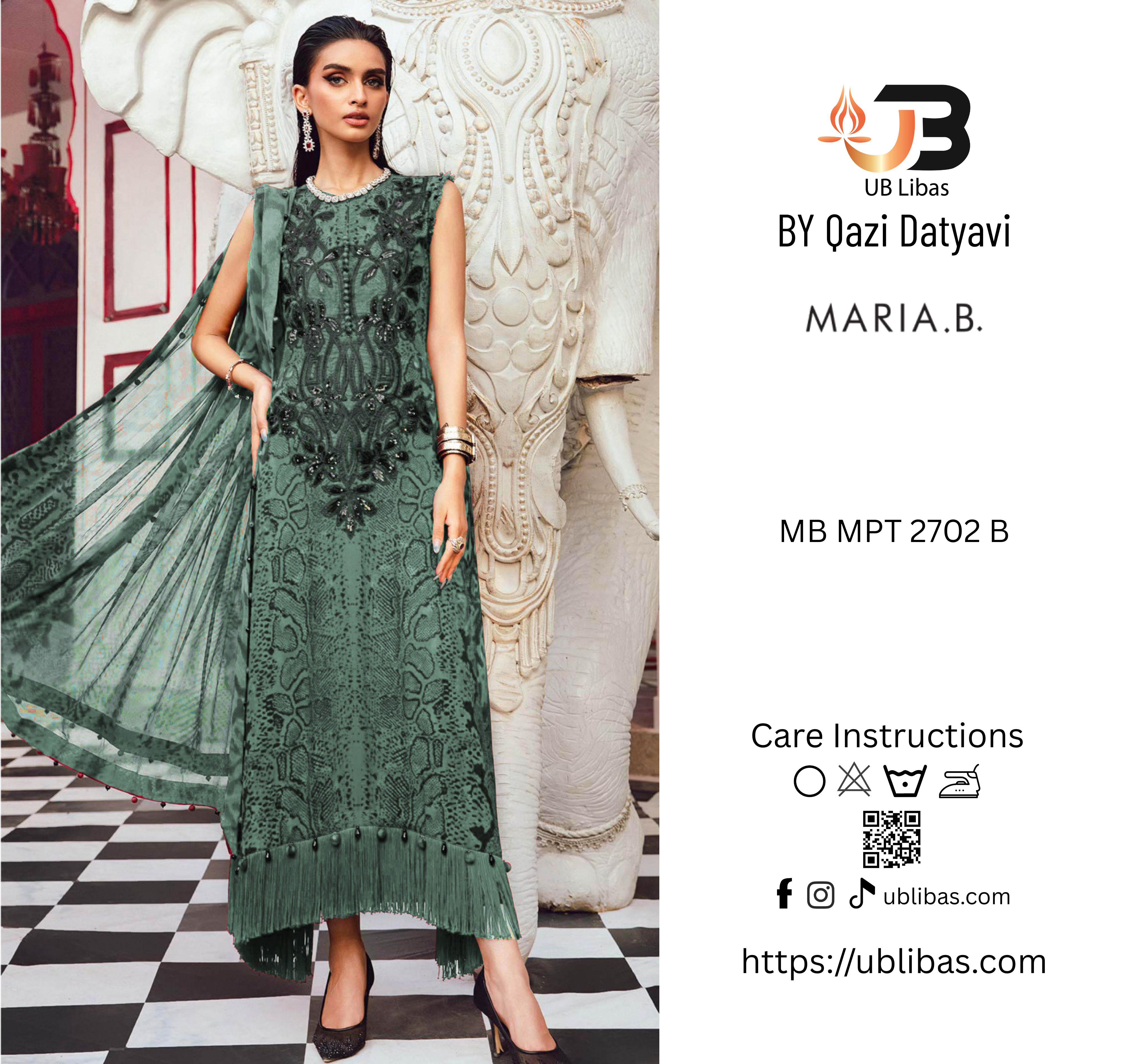 Maria.B Silk Print MPT-2702-B