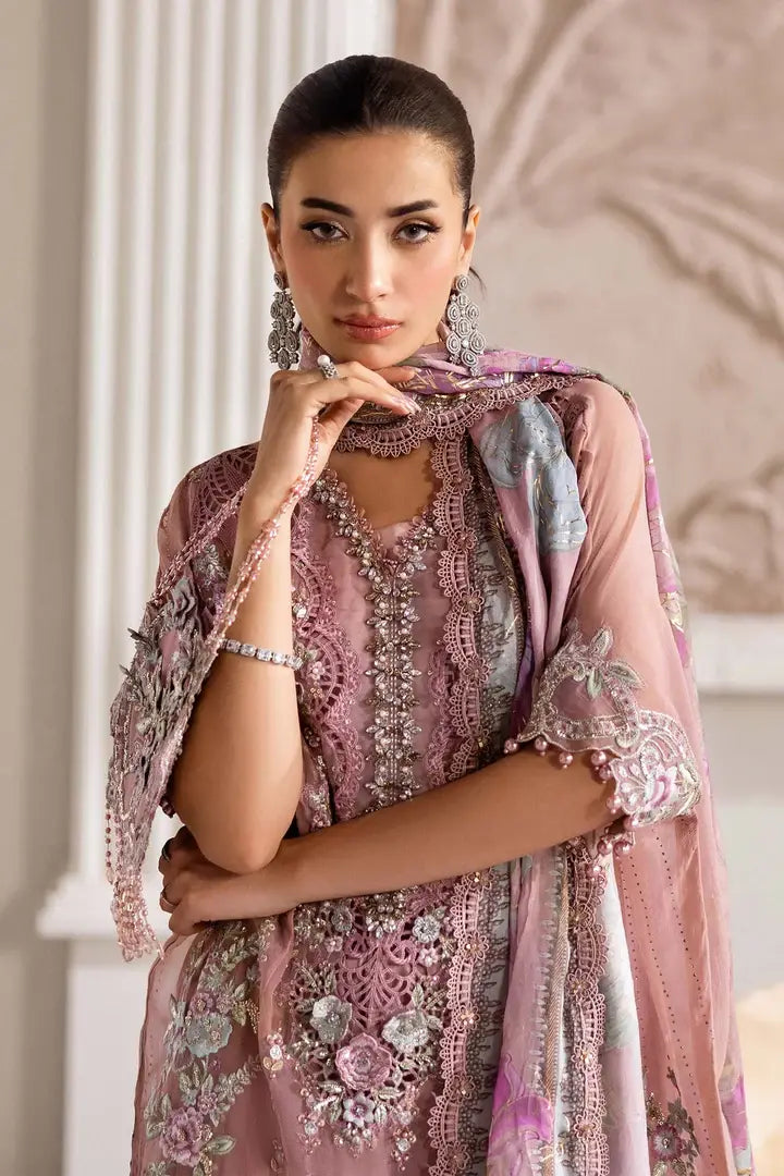 Maria.B - Chiffons Tea Pink - Closeup