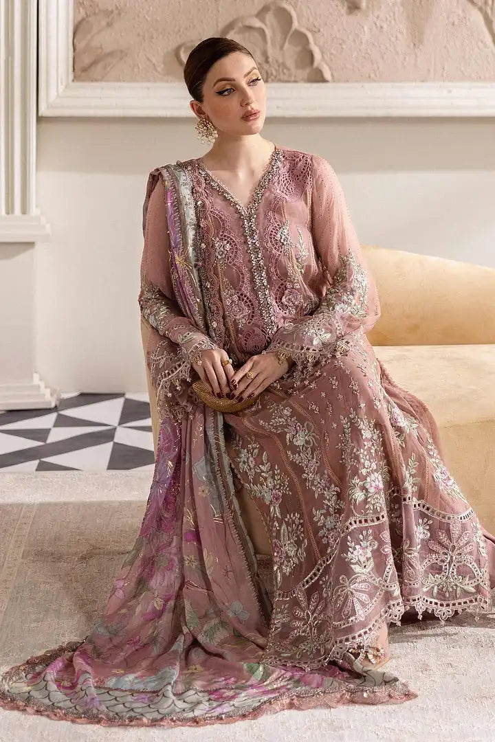 Maria.B - Chiffons Tea Pink - Full Fornt