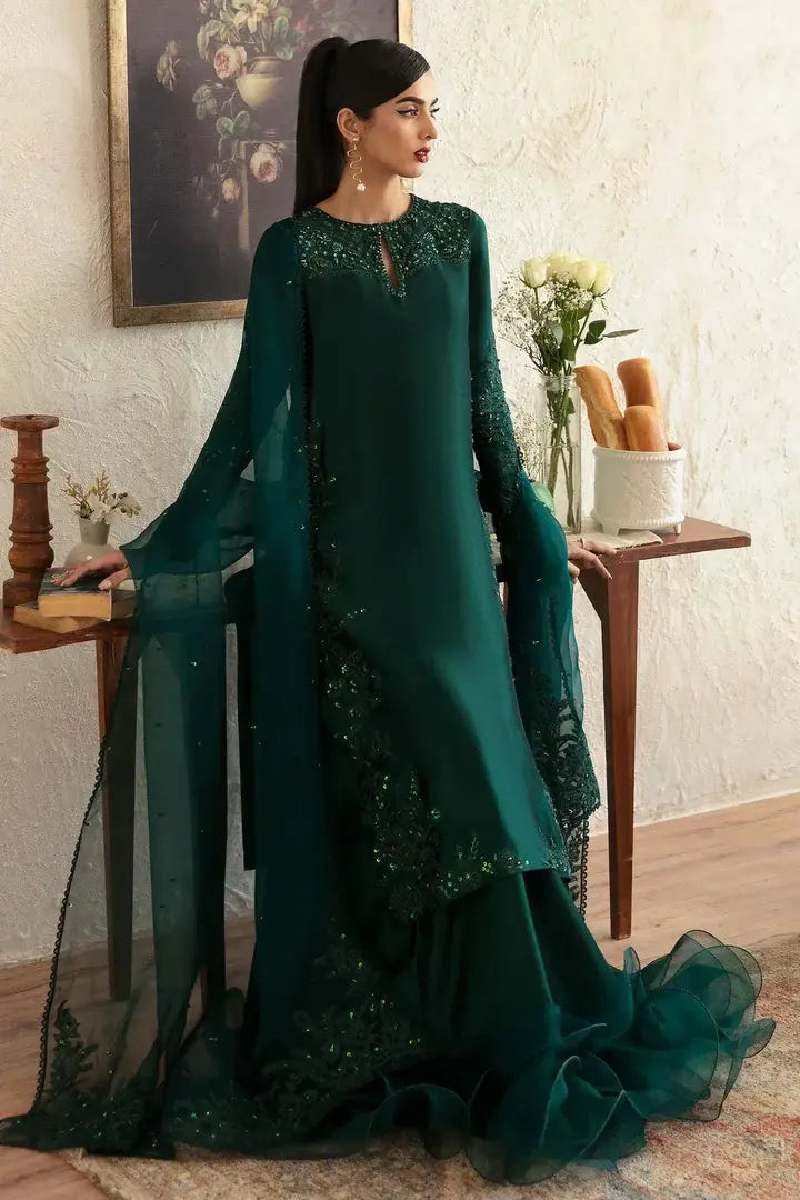 NEVA - Bottle Green Elegance