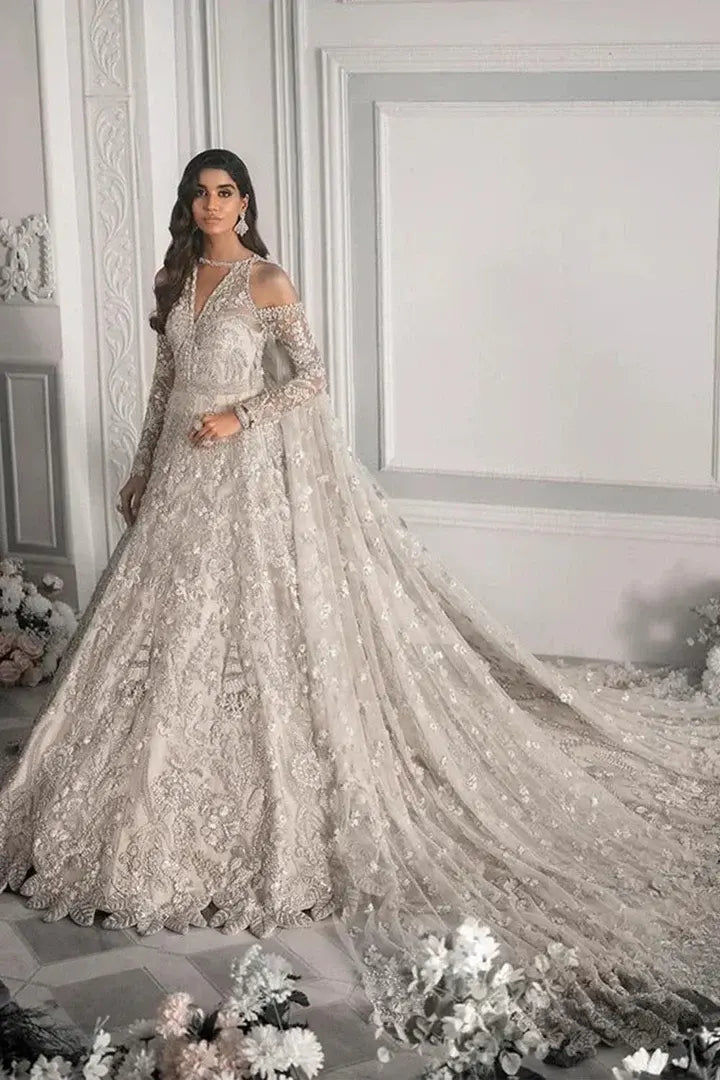 Republic Womenswear - E-52 Handcrafted Net Ensemble