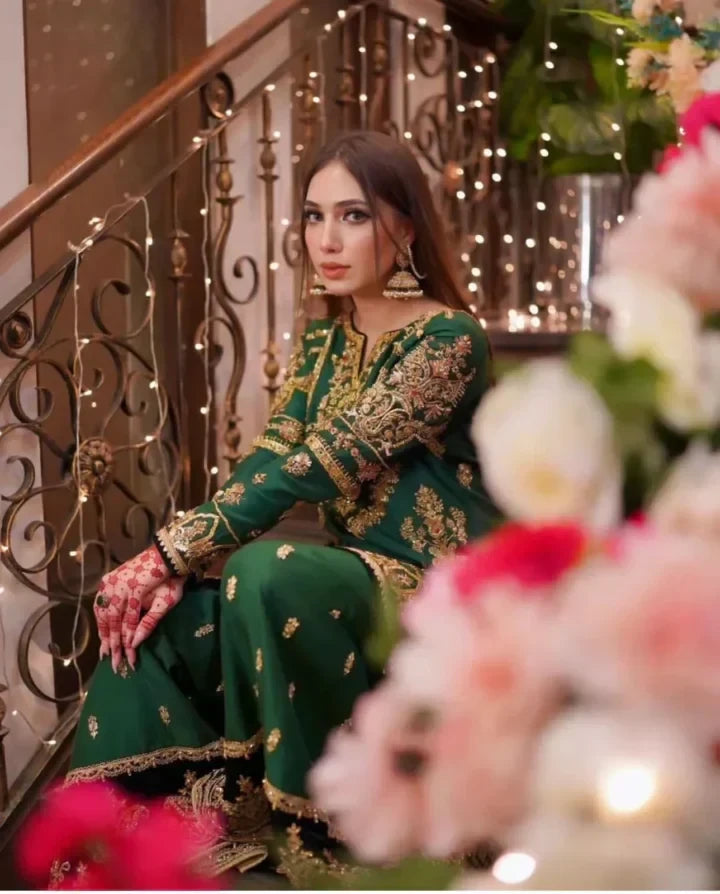 Rohi Closet - Bottle Green Dress