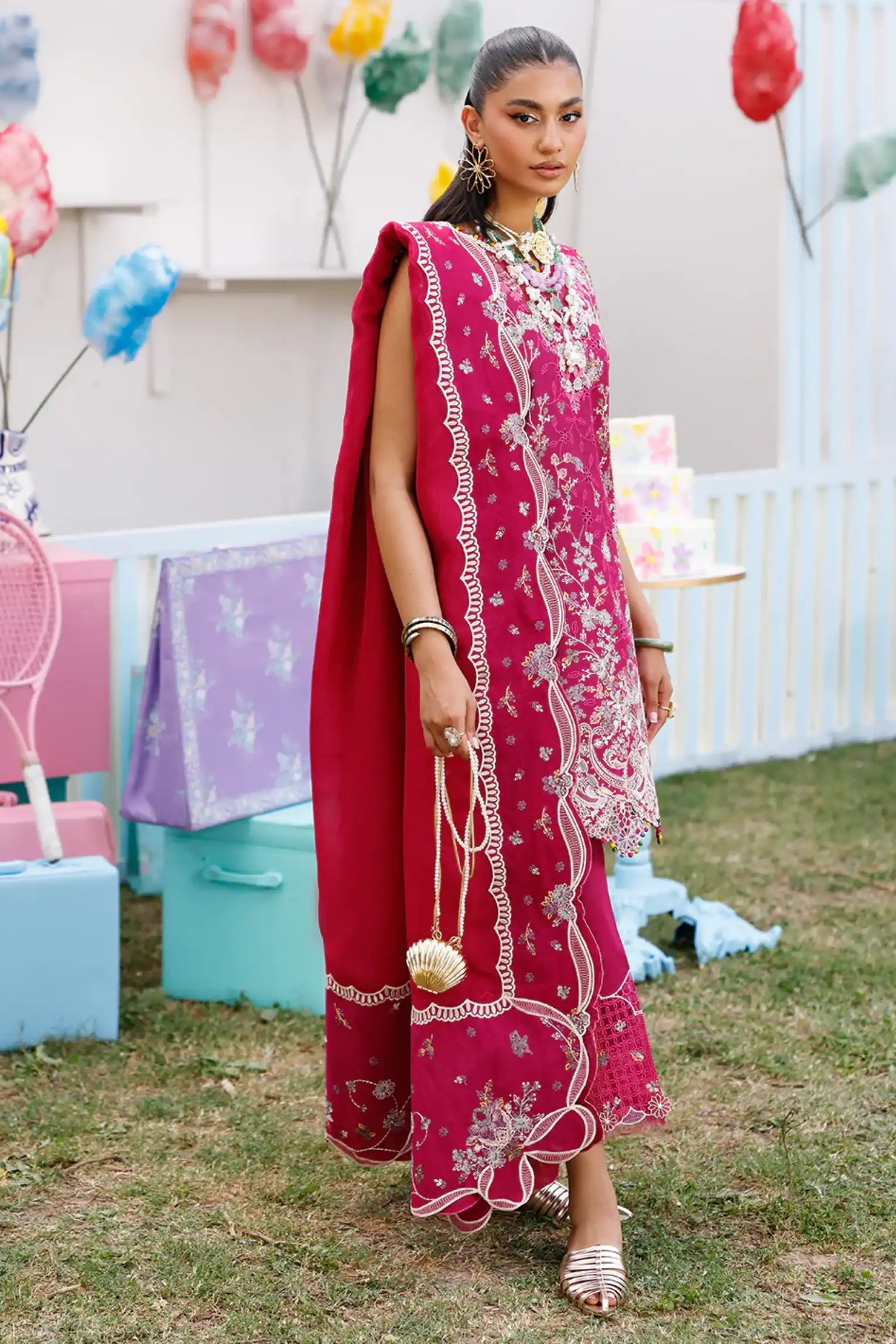 Bin Ilyas - 35 - B | 3 PC Luxury Lawn