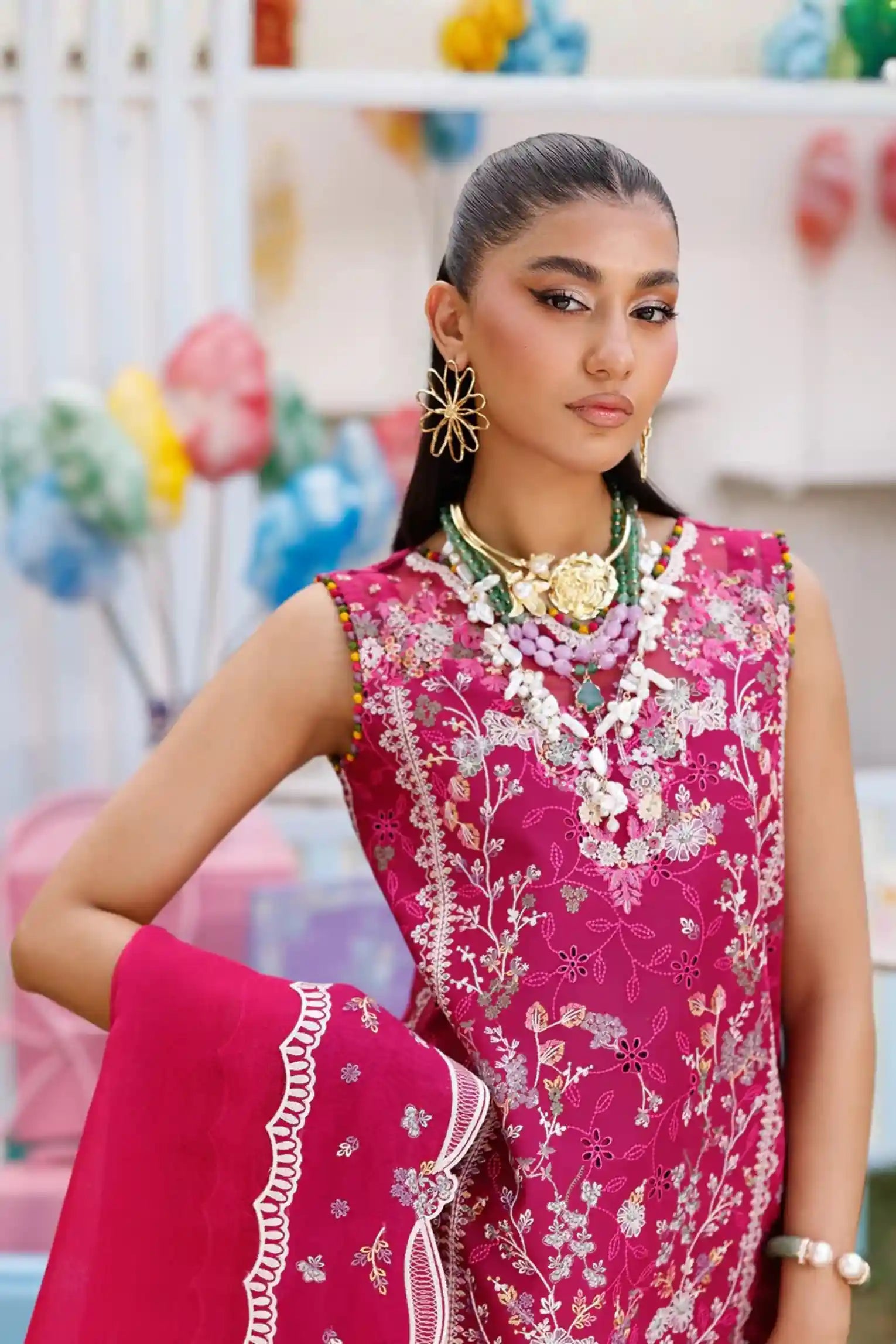 Bin Ilyas - 35 - B | 3 PC Luxury Lawn