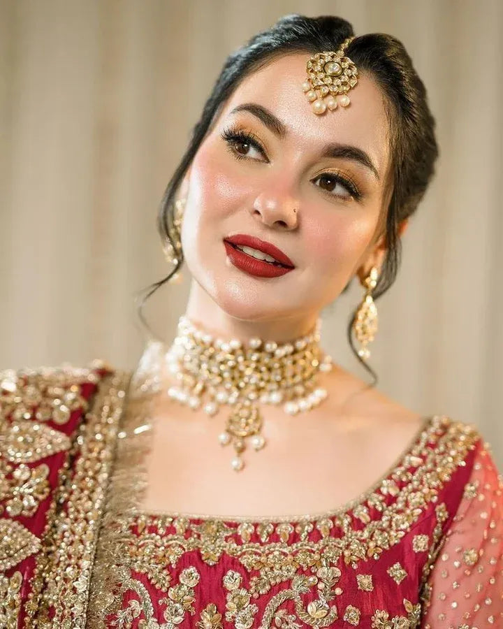 Faiza Saqlain - Arusa - Neckline