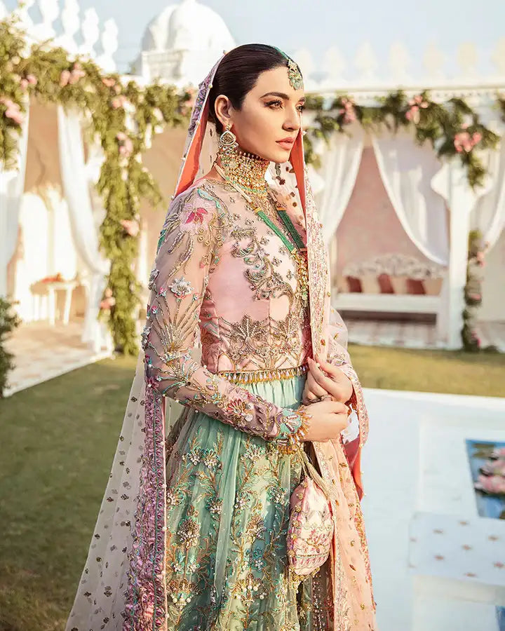 Gulaal - Joli - Rajkumari Lehenga Choli - Side Closeup View