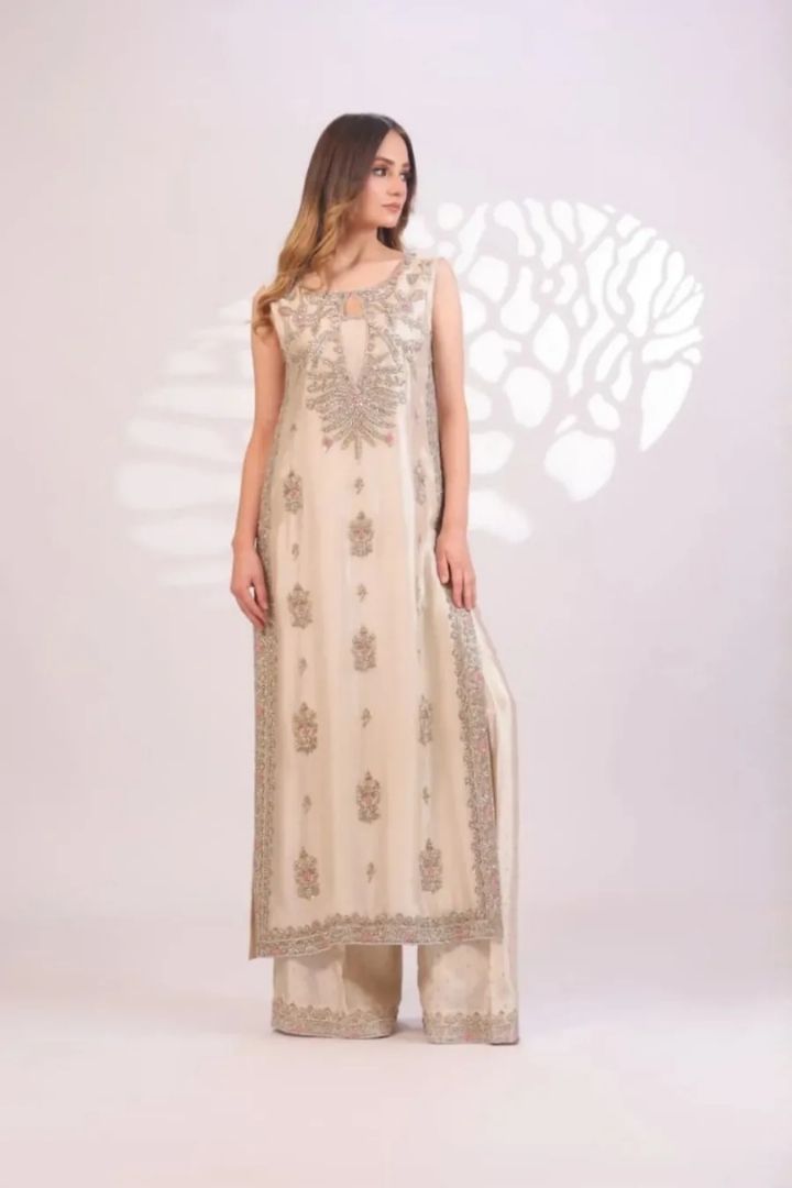 Haris Ansari - Ivory Bloom - Full Front