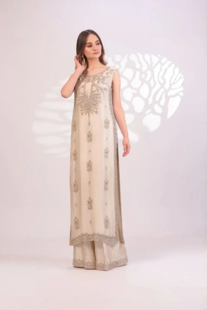 Haris Ansari - Ivory Bloom - Full Front