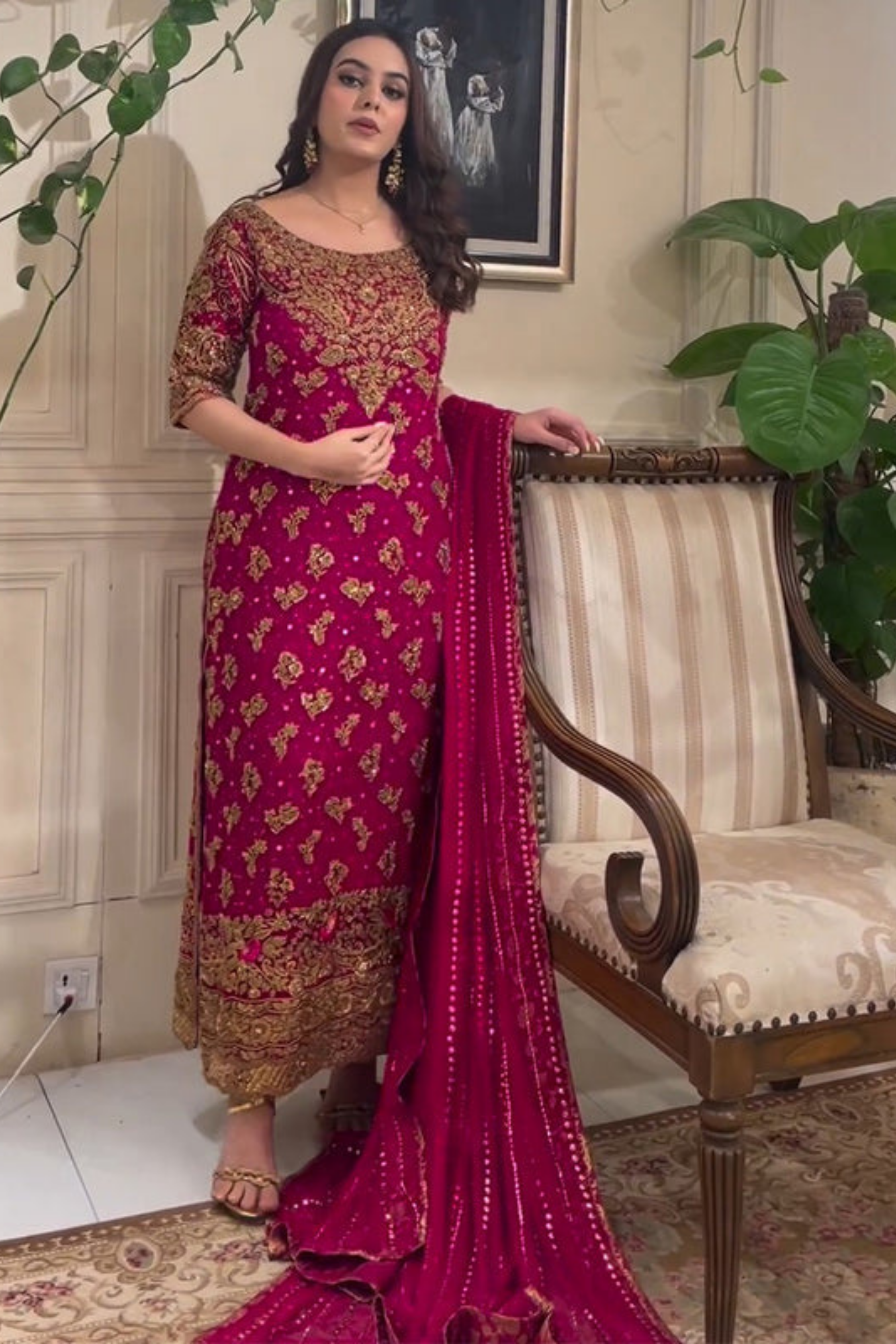 Haris Shakeel Brides - Faushia Pink