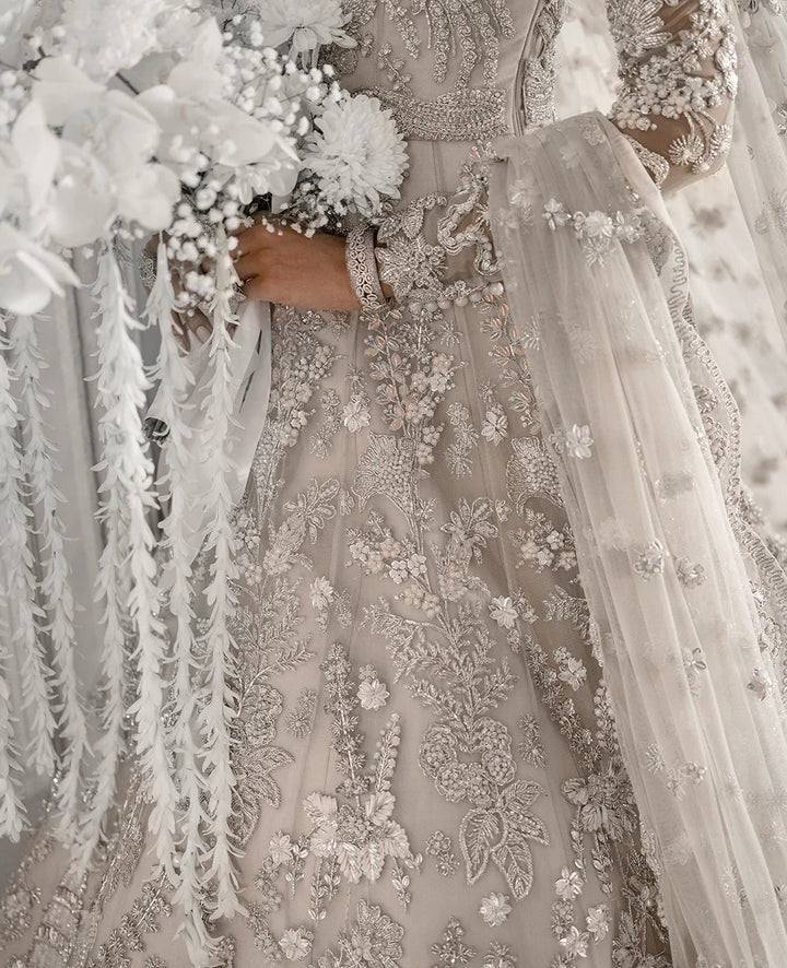 Republic Womenswear - E-52 Handcrafted Net Ensemble