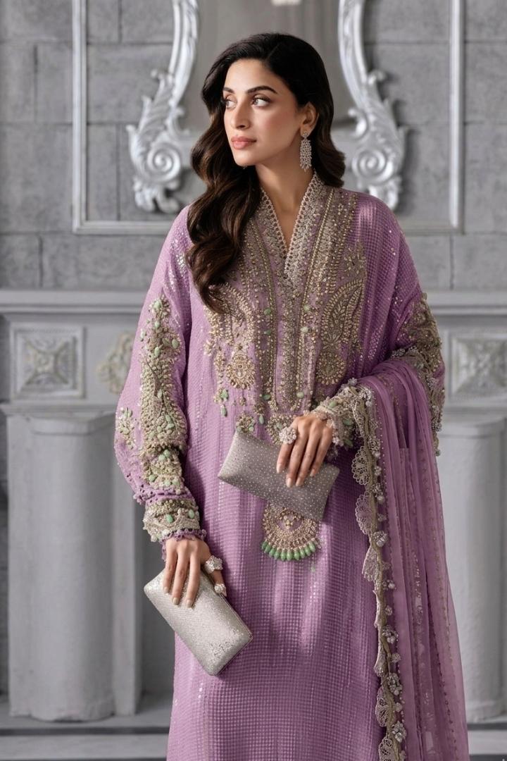 Maria B - 3pc Lilac