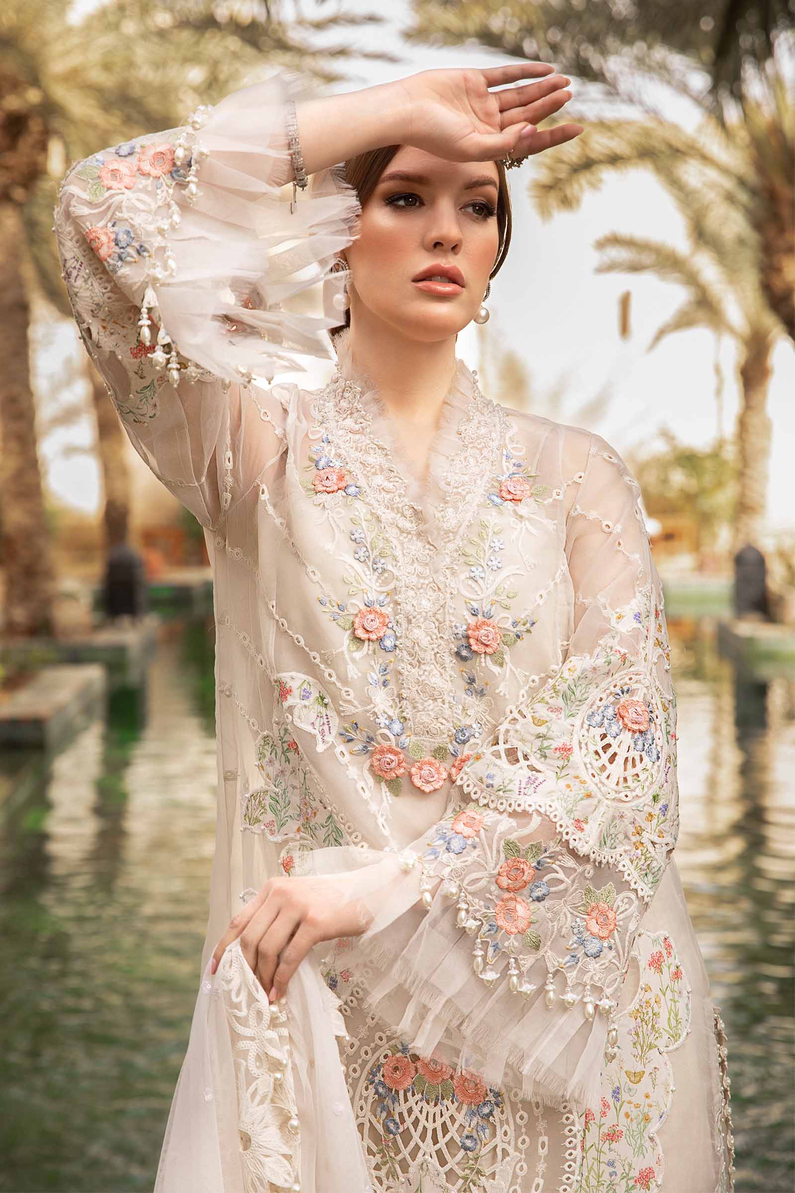 Maria B - D-2405-A - Sleeves Detailing