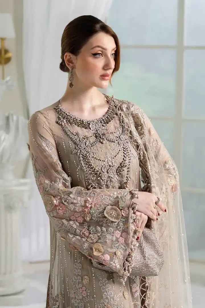Maria.B - Chiffon Set - MPC-25-107 - Front Closeup