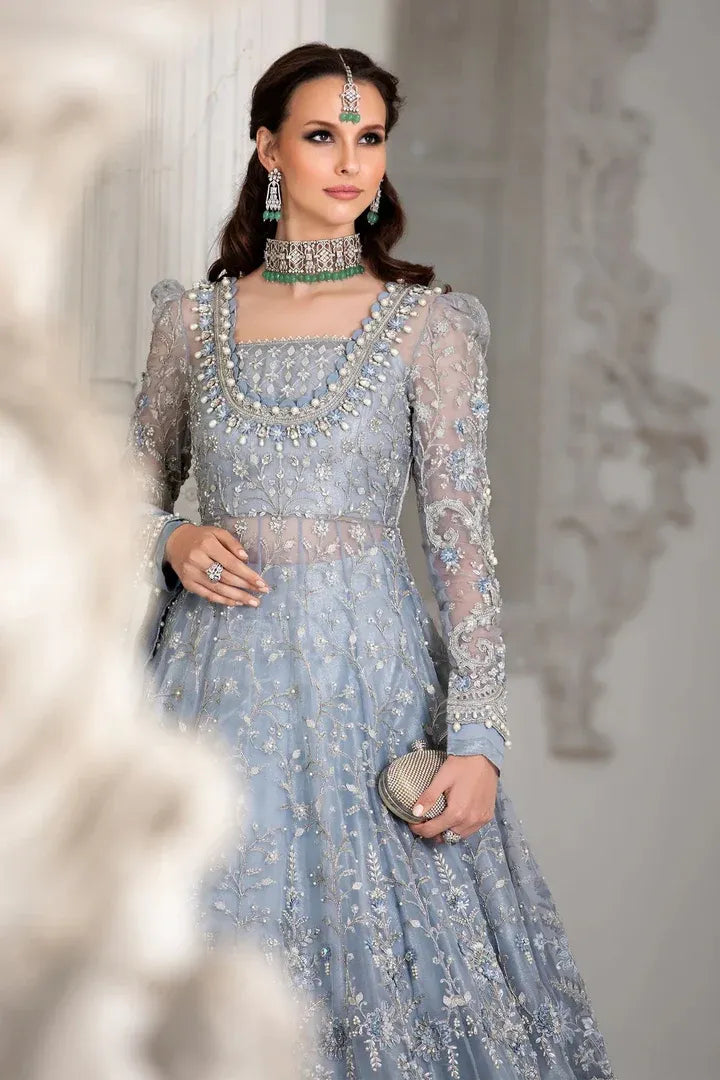 Maria B - Couture Ice Blue - MC-041 - Closeup