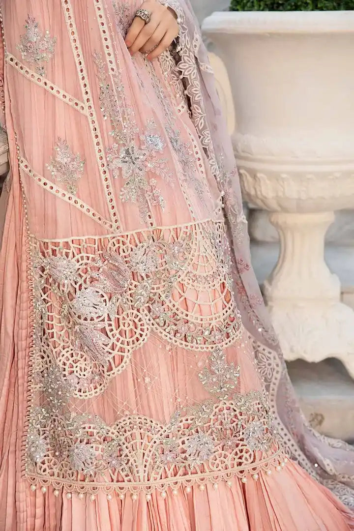 Maria B - MPC-24-106 - Pink Grace - Daman Closeup
