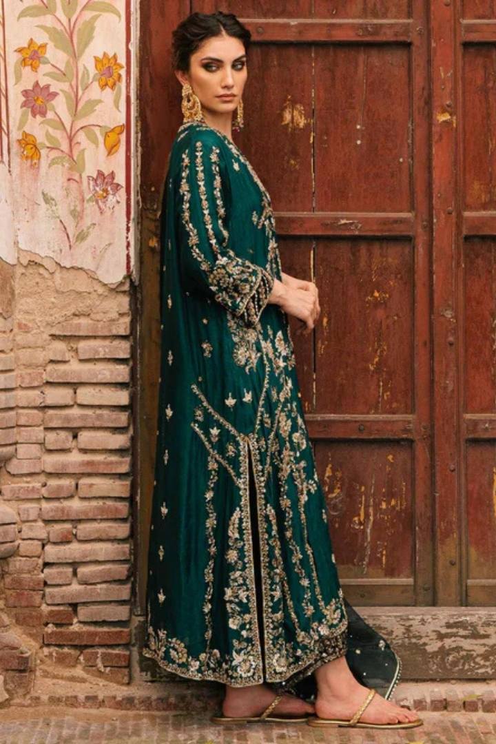 Misha Lakhani - Embellished 3-Piece Suit - Side