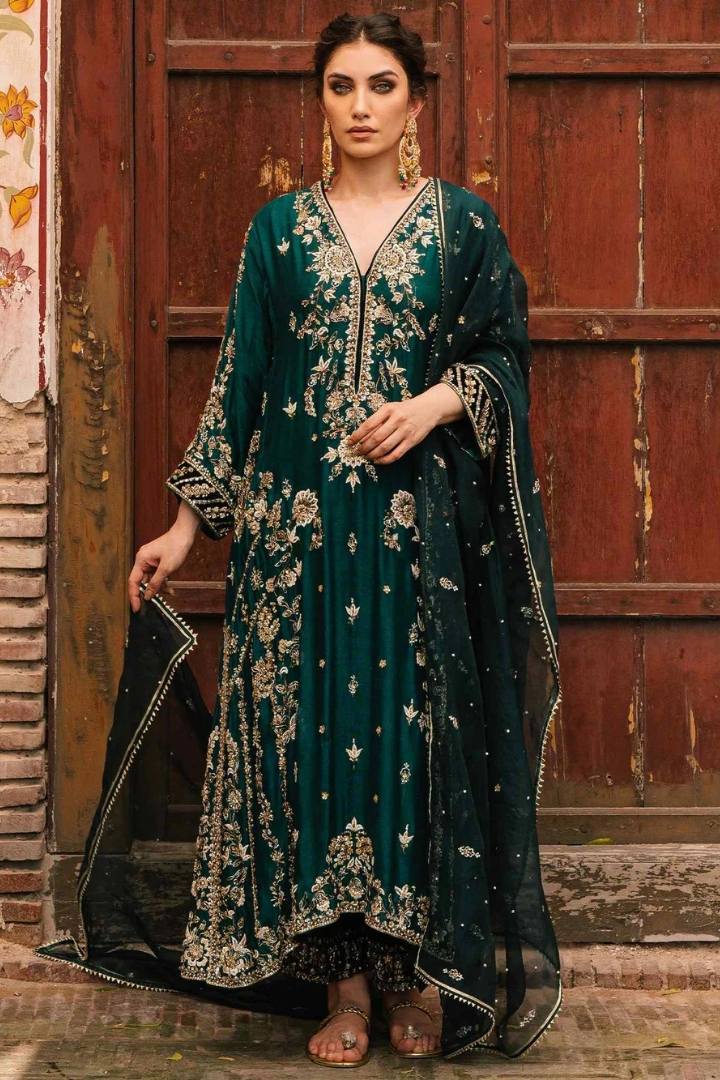 Misha Lakhani - Embellished 3-Piece Suit - Full Front